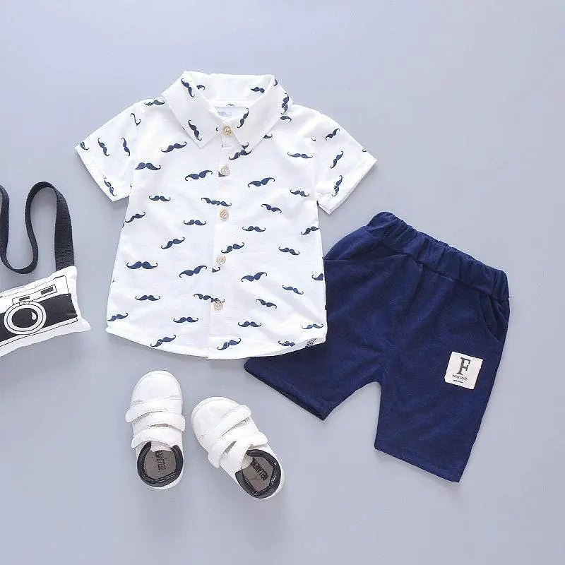 Tiny Tourist Set – Summer Shirt & Shorts Combo - Handpicked Hub