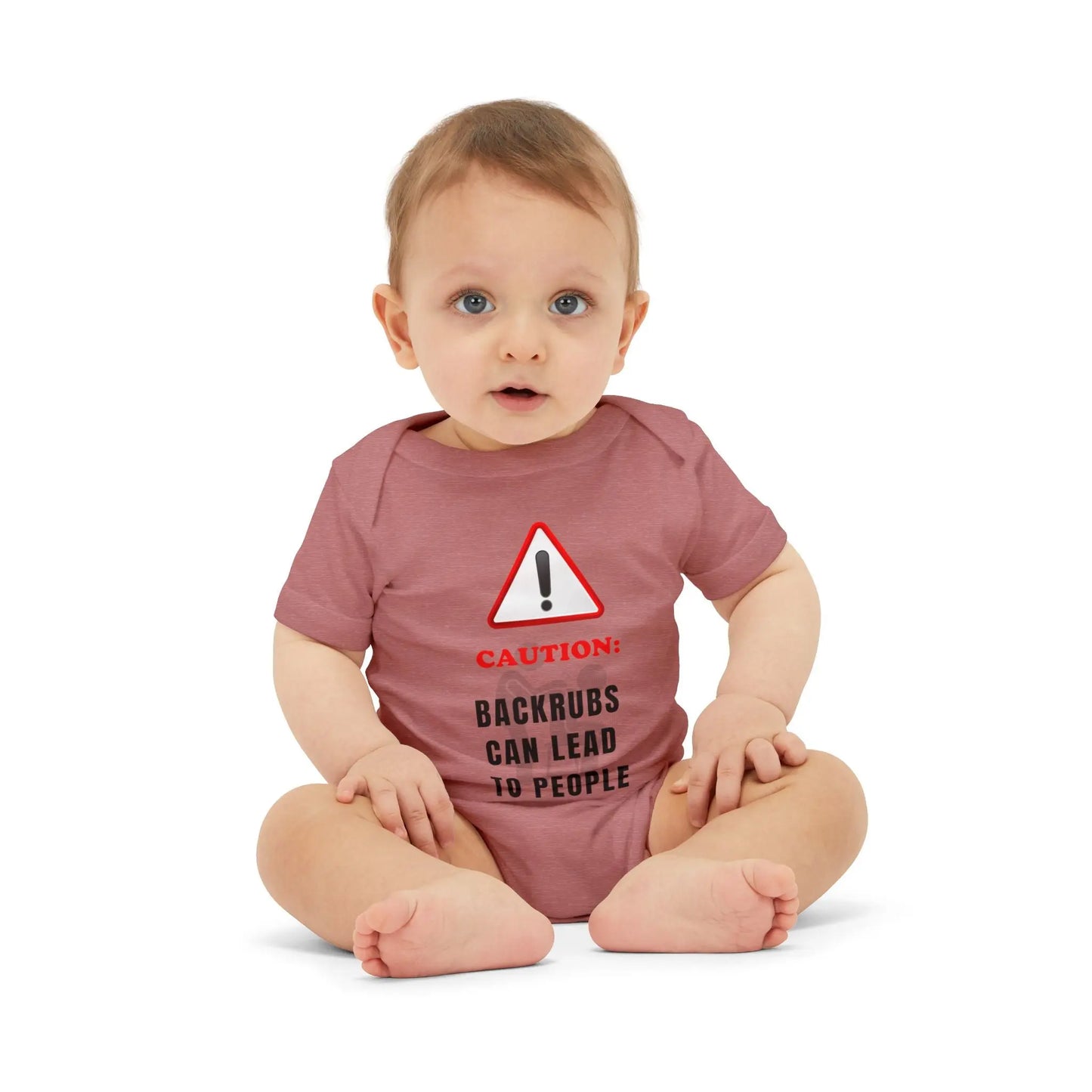 Funny Baby Shower Gift – “Backrubs Can Lead to People” Bodysuit - Handpicked Hub