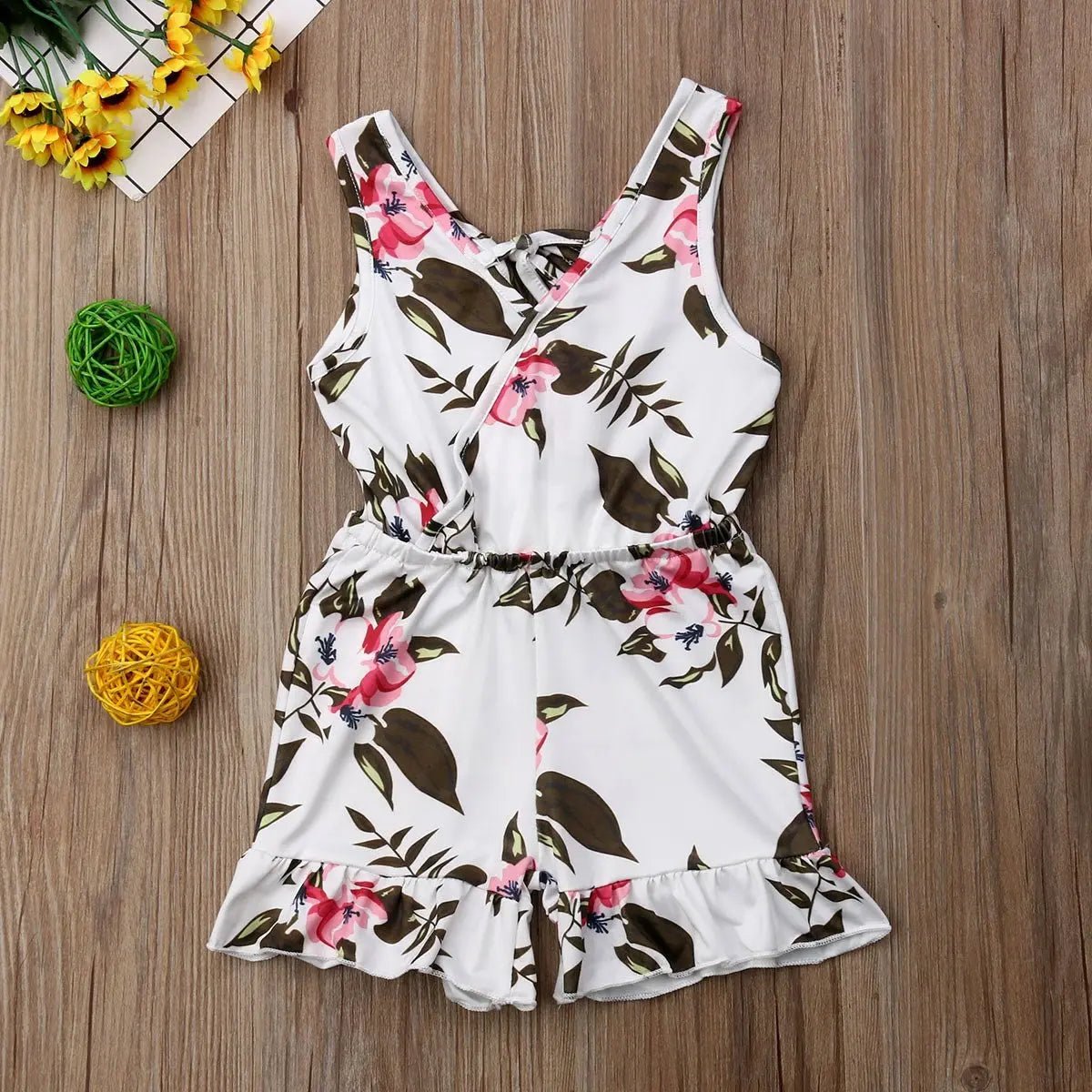 Bloom Baby Bloom – Summer Floral Romper - Handpicked Hub