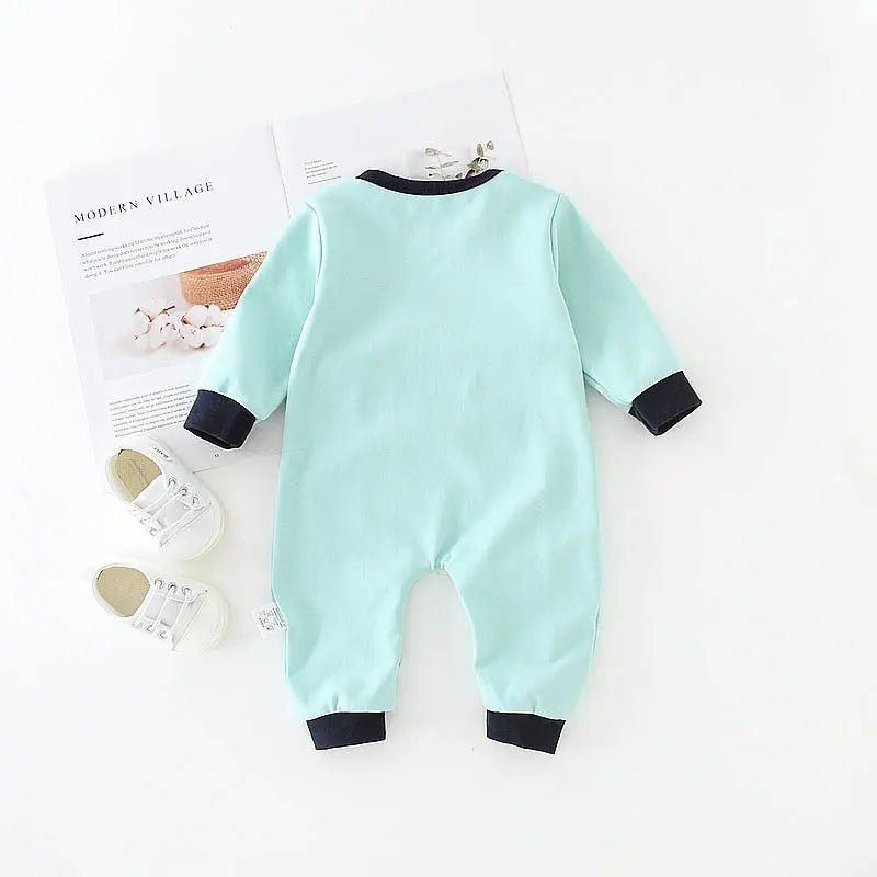Little Layer™ Cotton Long Sleeve Baby Romper - Handpicked Hub