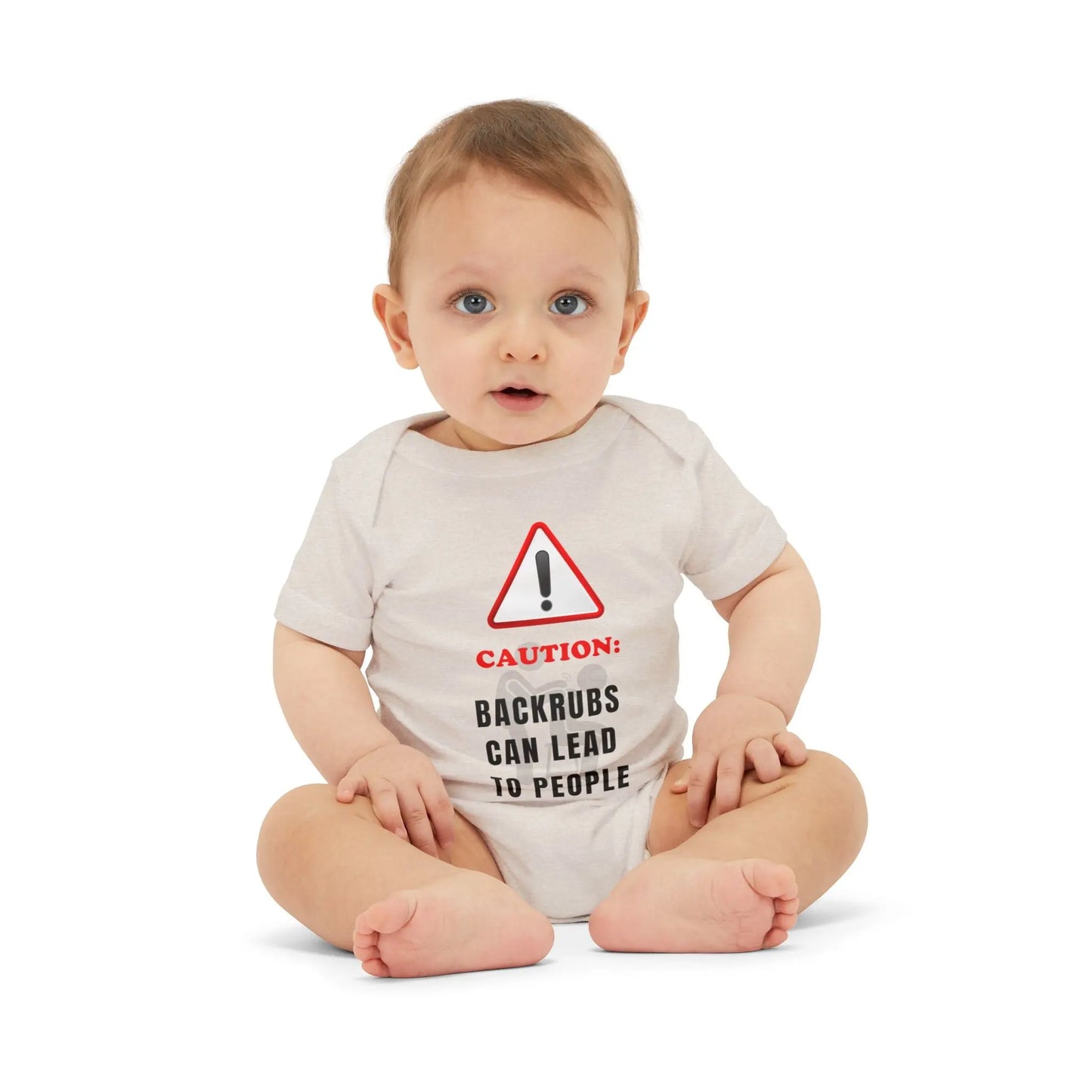 Funny Baby Shower Gift – “Backrubs Can Lead to People” Bodysuit - Handpicked Hub
