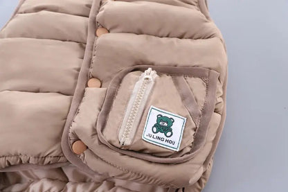 CoolCub™ – Hooded Fleece 3 - Piece Outfit for Boys - Handpicked Hub