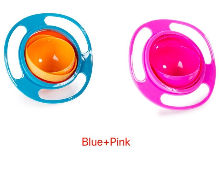 Spill - Proof Magic Snack Bowl – 360° Rotating Gyro Bowl for Toddlers - Handpicked Hub
