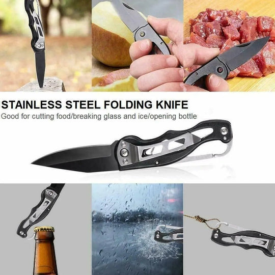 14 in 1 Outdoor Emergency Survival And Safety Gear Kit Camping - Handpicked HubEDeals