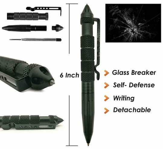 14 in 1 Outdoor Emergency Survival And Safety Gear Kit Camping - Handpicked HubEDeals