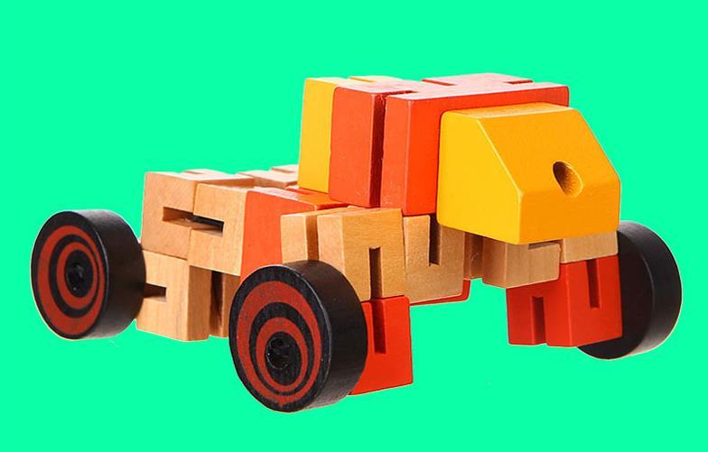 Wooden Robot Toys - Creative and Engaging Playtime Fun