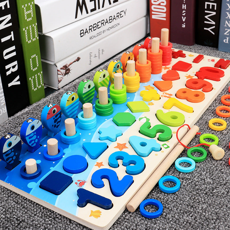 Wooden 3D Puzzle - Engaging Toy for Intellectual Development