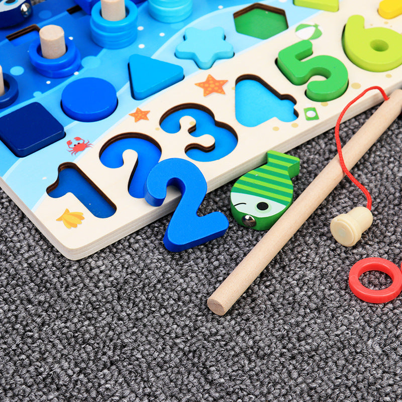 Wooden 3D Puzzle - Engaging Toy for Intellectual Development