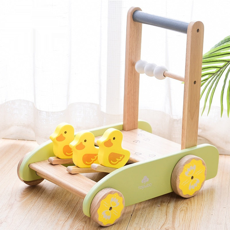 Wooden Baby Walker - Fun and Safe First Steps for Your Little One