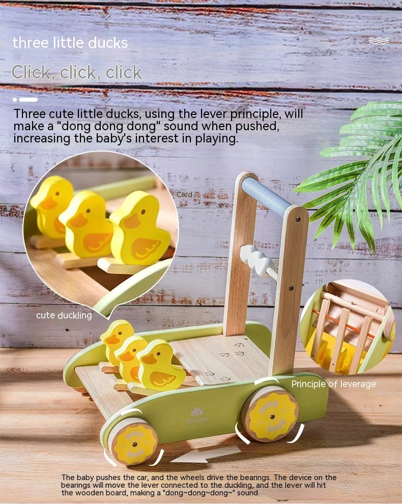 Wooden Baby Walker - Fun and Safe First Steps for Your Little One