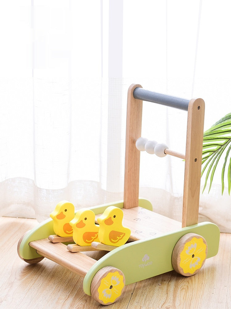 Wooden Baby Walker - Fun and Safe First Steps for Your Little One