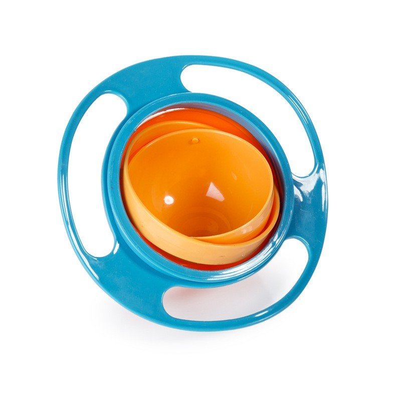 Spill - Proof Magic Snack Bowl – 360° Rotating Gyro Bowl for Toddlers - Handpicked Hub