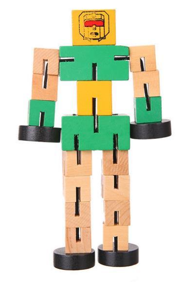 Wooden Robot Toys - Creative and Engaging Playtime Fun