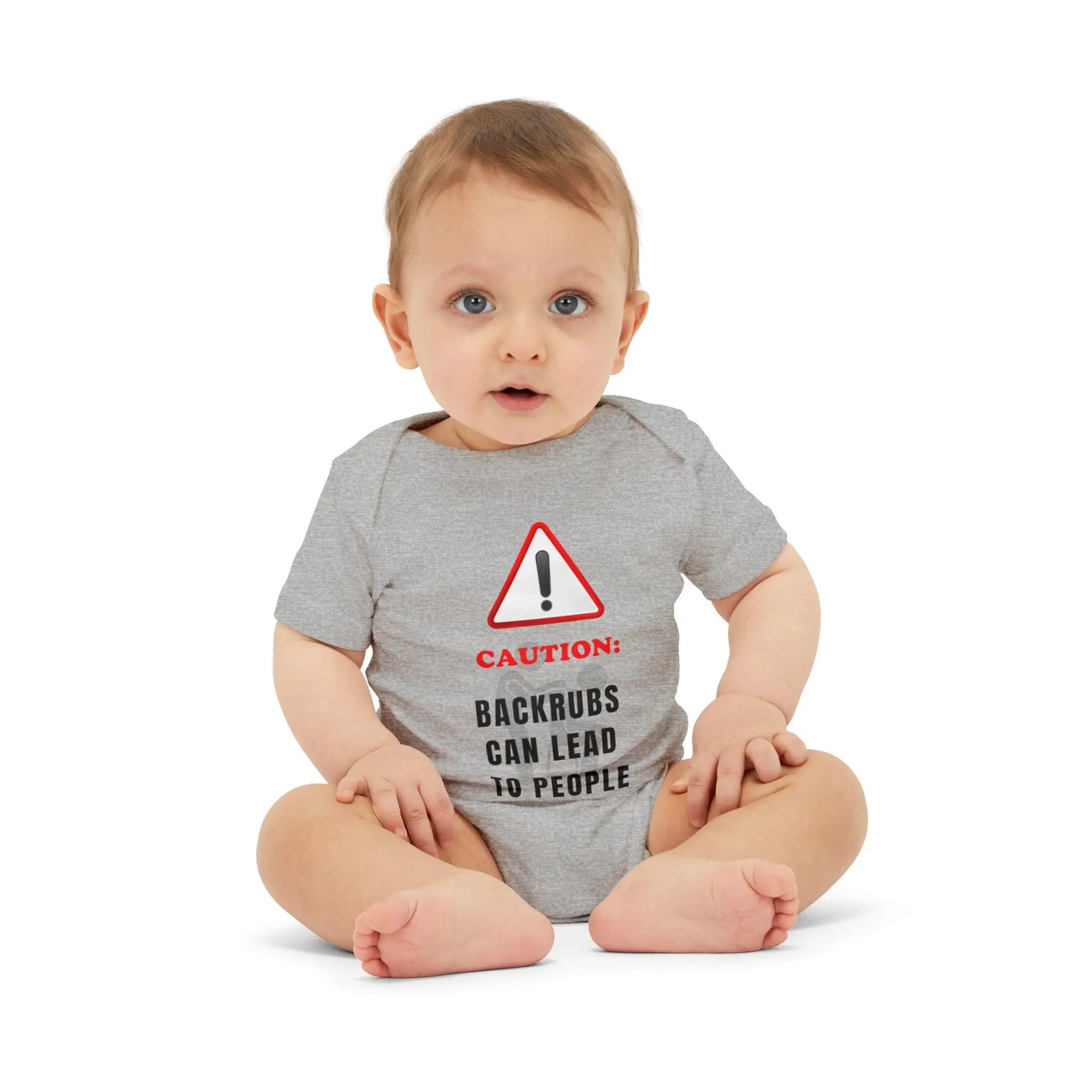 Funny Baby Shower Gift – “Backrubs Can Lead to People” Bodysuit - Handpicked Hub