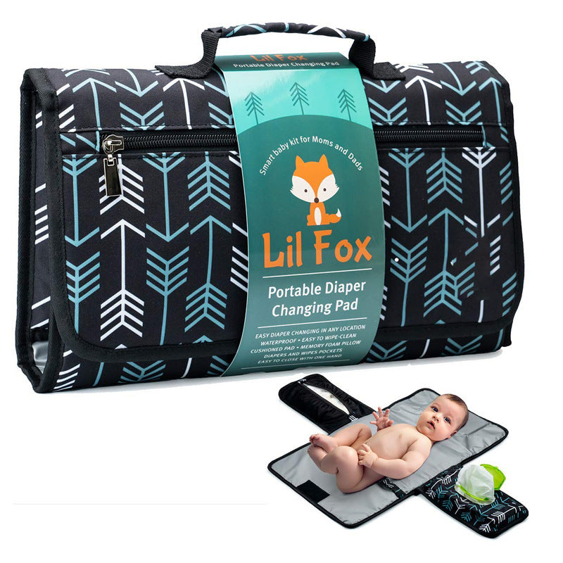 Portable Baby Changing Pad - Stylish and Practical for On-the-Go Parents