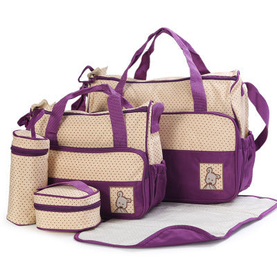 Baby Diaper Bag Suits For Mom Baby Bottle Holder Mother Mummy Stroller Maternity Nappy Bags Sets Handpicked Hub