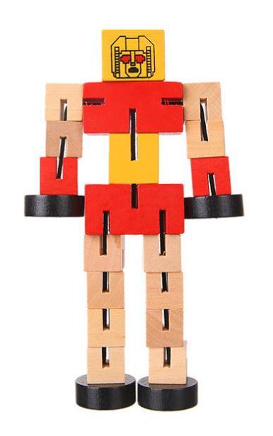 Wooden Robot Toys - Creative and Engaging Playtime Fun