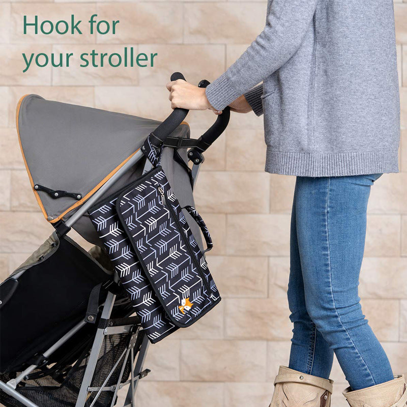 Portable Baby Changing Pad - Stylish and Practical for On-the-Go Parents