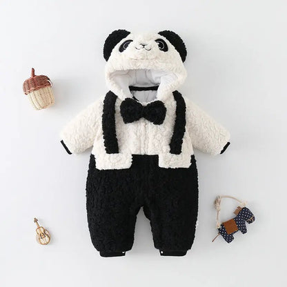 SnuggleBug™ Winter Fleece Baby Onesie - Handpicked Hub
