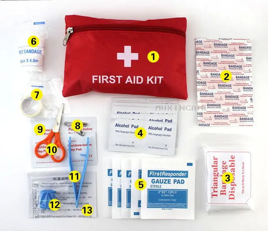 Outdoor first aid kit Handpicked Hub