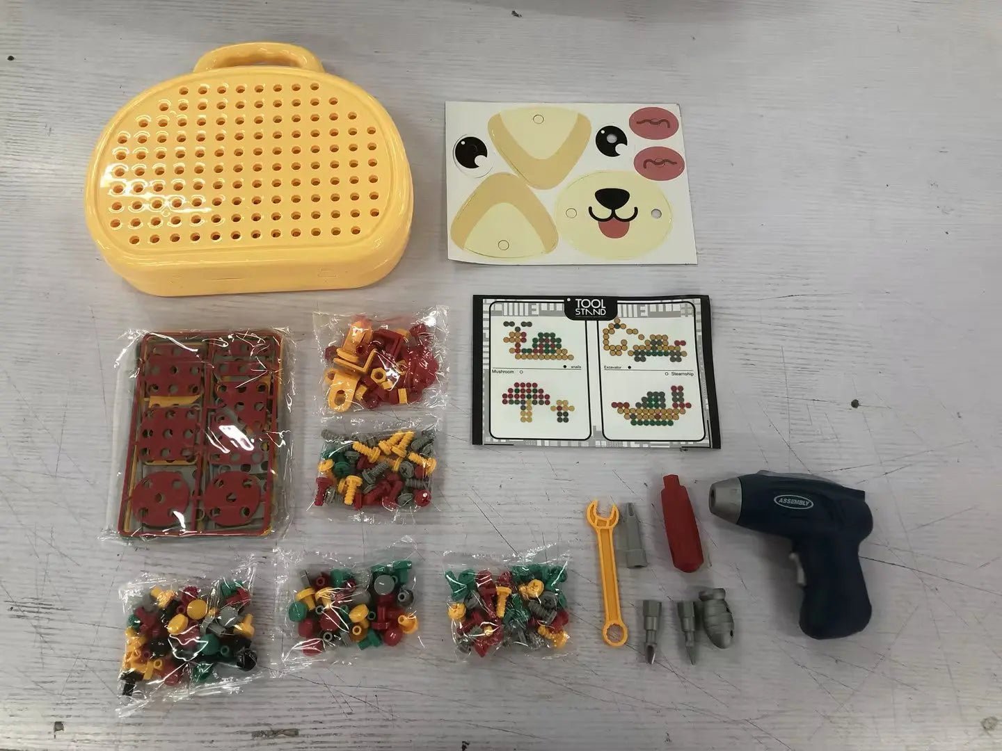 BuildBuddy™ – Kids’ Educational Toy Drill & Screw Puzzle Toolbox - Handpicked Hub