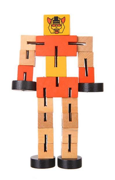 Wooden Robot Toys - Creative and Engaging Playtime Fun