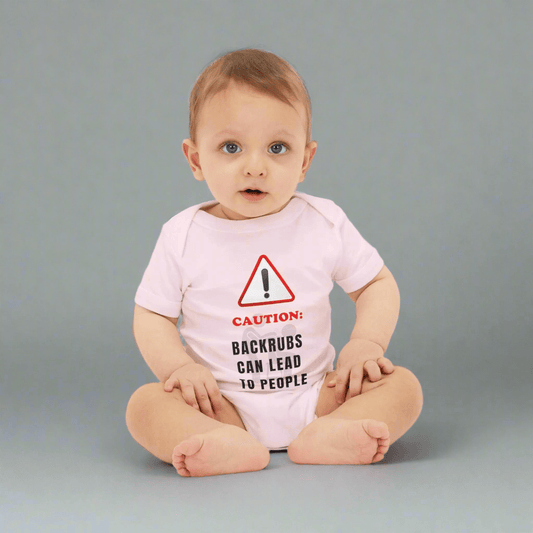“Backrubs Can Lead to People” Onesie - Handpicked Hub