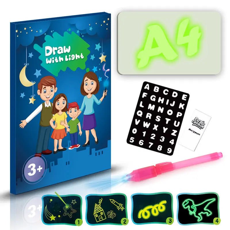 GlowPad™ 3D Magic Drawing Board - Handpicked Hub