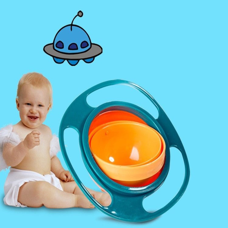 Spill - Proof Magic Snack Bowl – 360° Rotating Gyro Bowl for Toddlers - Handpicked Hub
