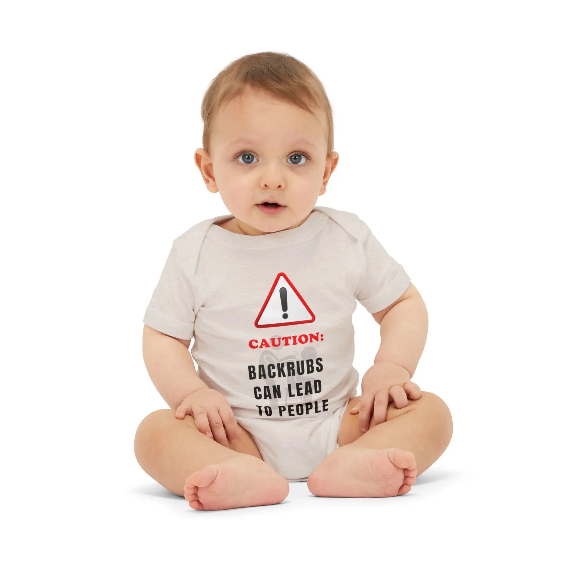 Funny Baby Shower Gift – “Backrubs Can Lead to People” Bodysuit - Handpicked Hub