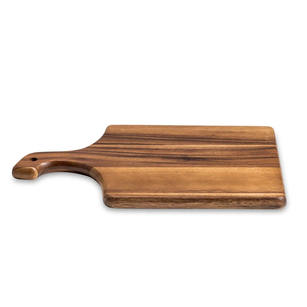 Acacia Wood Cutting Board 9" x 14" Azure Lily