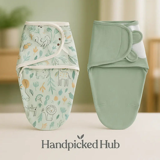 SnuggleWrap™ – Newborn Baby Swaddle Blanket - Handpicked Hub