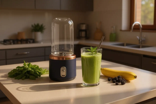 PowerBlend Pro - 13.5oz Portable Smoothie Blender with 6 - Blade Technology - Handpicked Hubcooking
