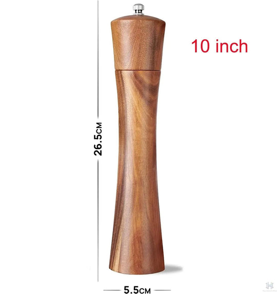 Salt and Pepper Grinder Acacia Wooden Spice Pepper Mill with Strong Adjustable Ceramic Grinder Kitchen Cooking Tools (Copy)