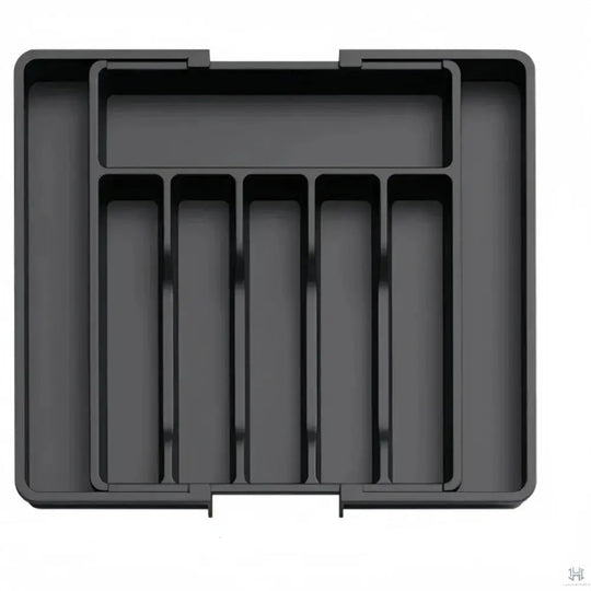 8 Grids Adjustable Kitchen Storage Organizer Tray – Plastic Multifunctional Drawer Organizer for Kitchen Counter Utensils