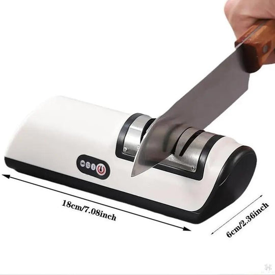 TitanChef Electric Knife Sharpener - 4-Gear Professional Sharpener, Compatible with TitanChef Knife Set, Household & Commercial