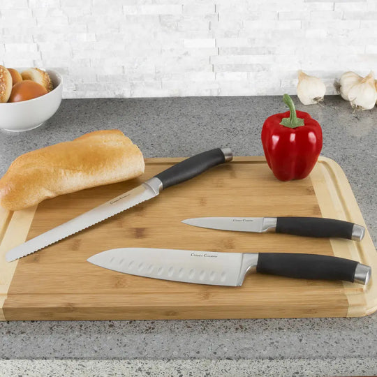 TitanChef Professional 15-Piece Knife Set with Wood Block TitanChef