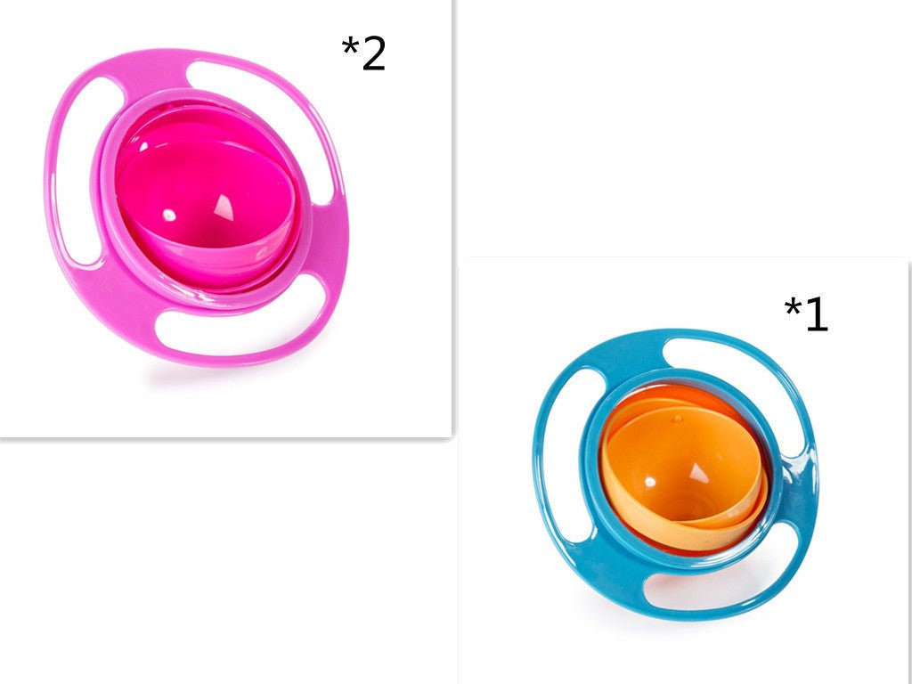 Spill - Proof Magic Snack Bowl – 360° Rotating Gyro Bowl for Toddlers - Handpicked Hub