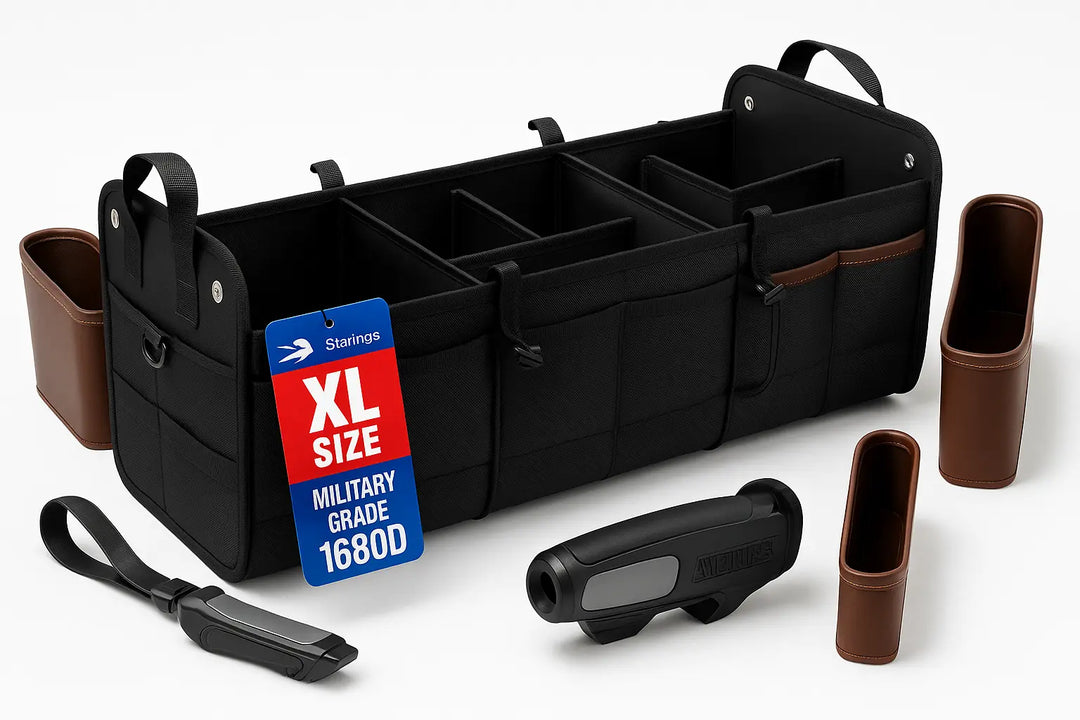 Car accessories bundle with actual products
