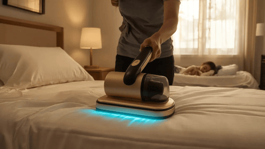 CleanSleep UV Mattress Vacuum – Deep Dust Mite & Allergen Remover for Beds, Sofas & Pillows - Handpicked Huballergen control