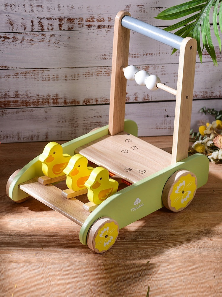 Wooden Baby Walker - Fun and Safe First Steps for Your Little One