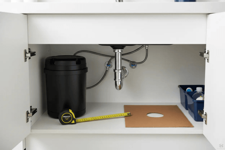Under-sink cabinet measurement guide hero image