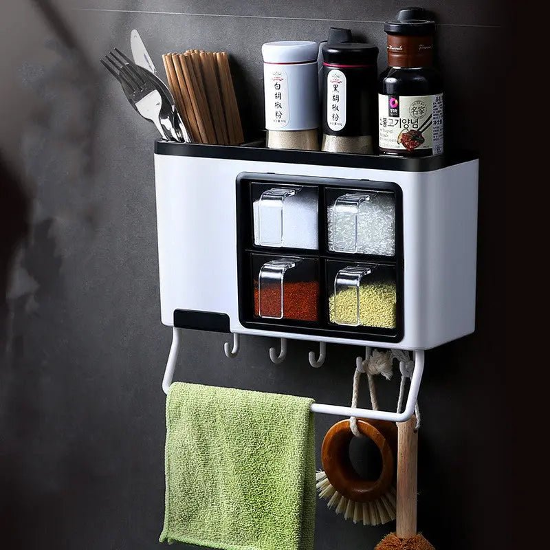 Punch-free kitchen shelf Handpicked Hub