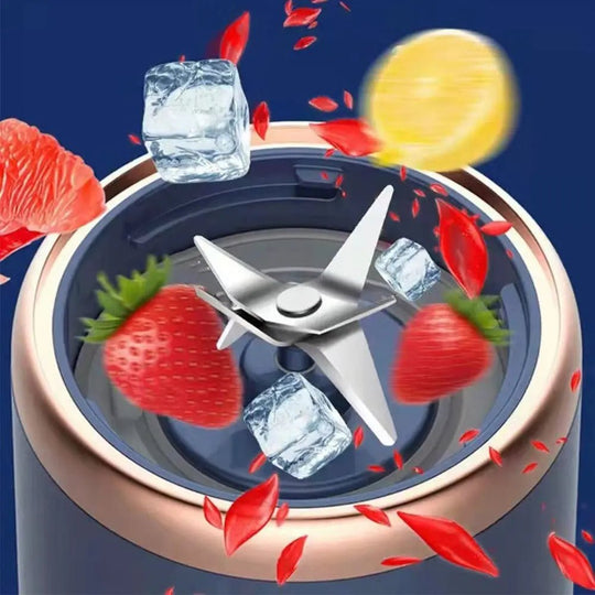 PowerBlend Pro - 13.5oz Portable Smoothie Blender with 6 - Blade Technology - Handpicked Hubcooking
