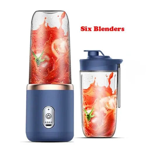 PowerBlend Pro - 13.5oz Portable Smoothie Blender with 6 - Blade Technology - Handpicked Hubcooking