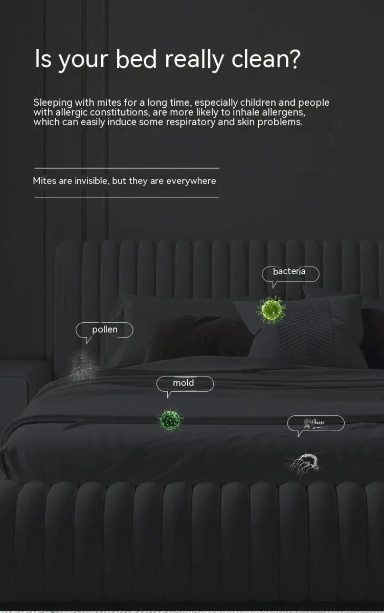 UV Mattress Vacuum Cleaner - Dust Mite Remover for Beds, Sofas & Pillows Handpicked Hub