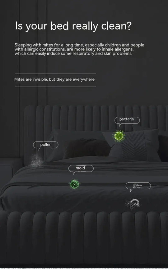 UV Mattress Vacuum Cleaner - Dust Mite Remover for Beds, Sofas & Pillows Handpicked Hub