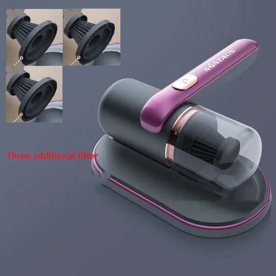 Electric UV Mite Remover Household Bed Mattress Sofa Pillows Mite Removal Instrument Waterproof Mini Vacuum Cleaner Lint Remover Handpicked Hub