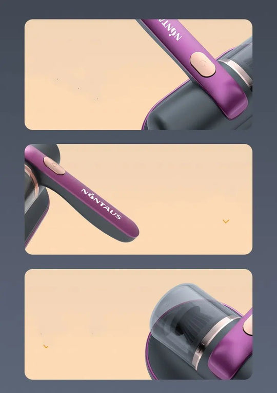Electric UV Mite Remover Household Bed Mattress Sofa Pillows Mite Removal Instrument Waterproof Mini Vacuum Cleaner Lint Remover Handpicked Hub